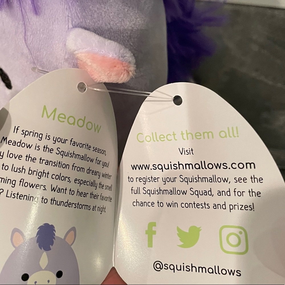 Squishmallow Meadow 5” NWT - Picture 2 of 3